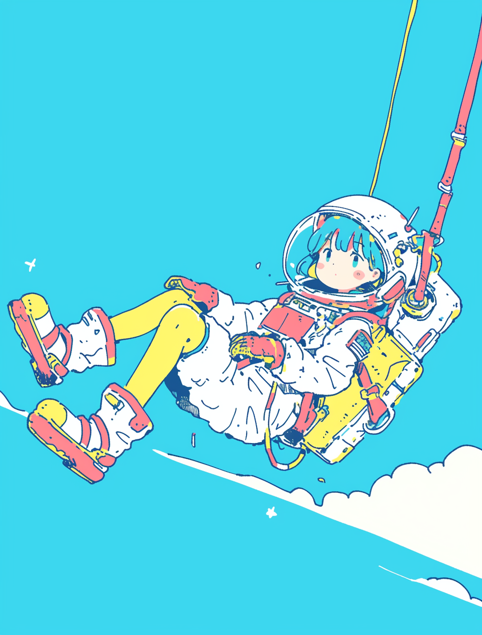 宙ぶらりんの午後 A Swing in Space