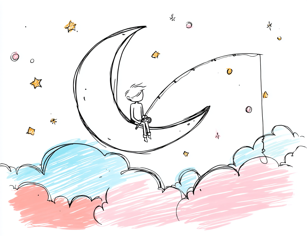 星を釣る夜 Fishing for Stars
