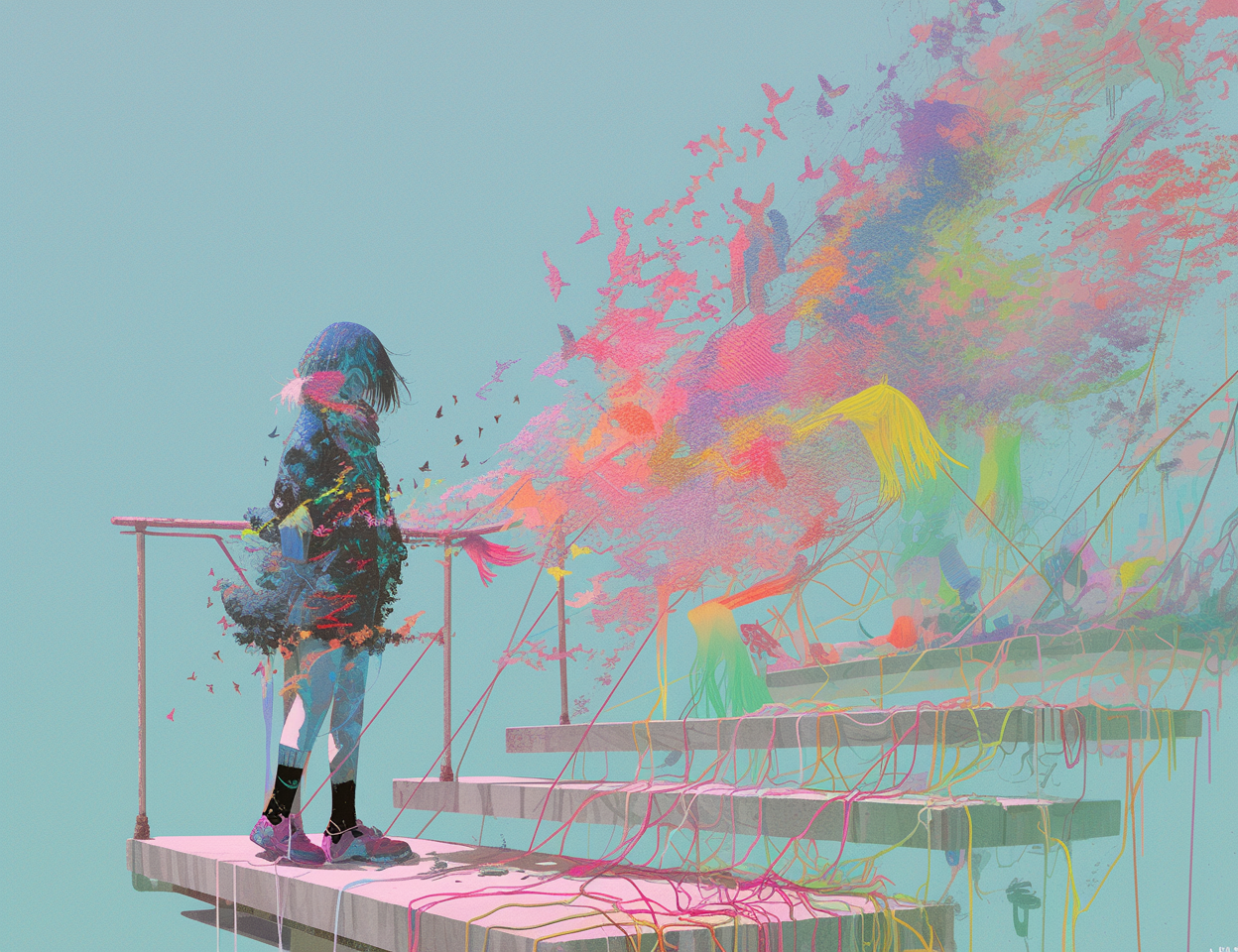 消えゆく足音 Fading Footsteps