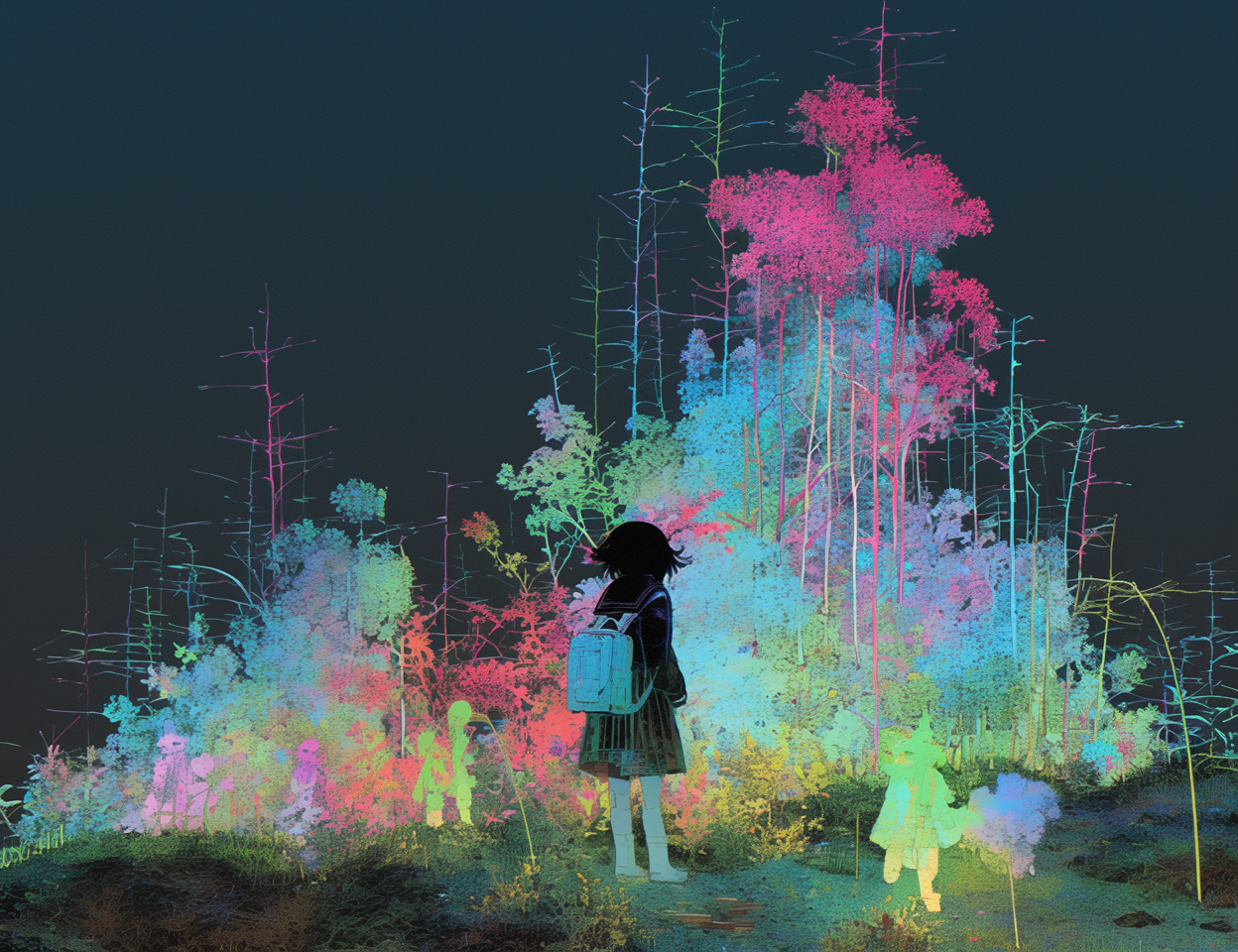ノイズの森を歩く Walking Through the Noise Forest