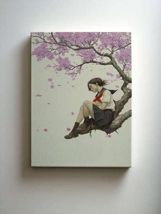 余韻の薄桜 Lingering Pale Blossoms