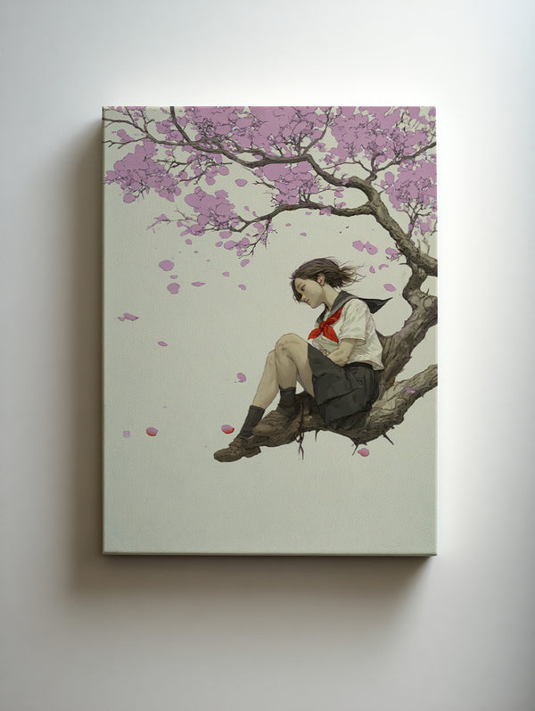 余韻の薄桜 Lingering Pale Blossoms