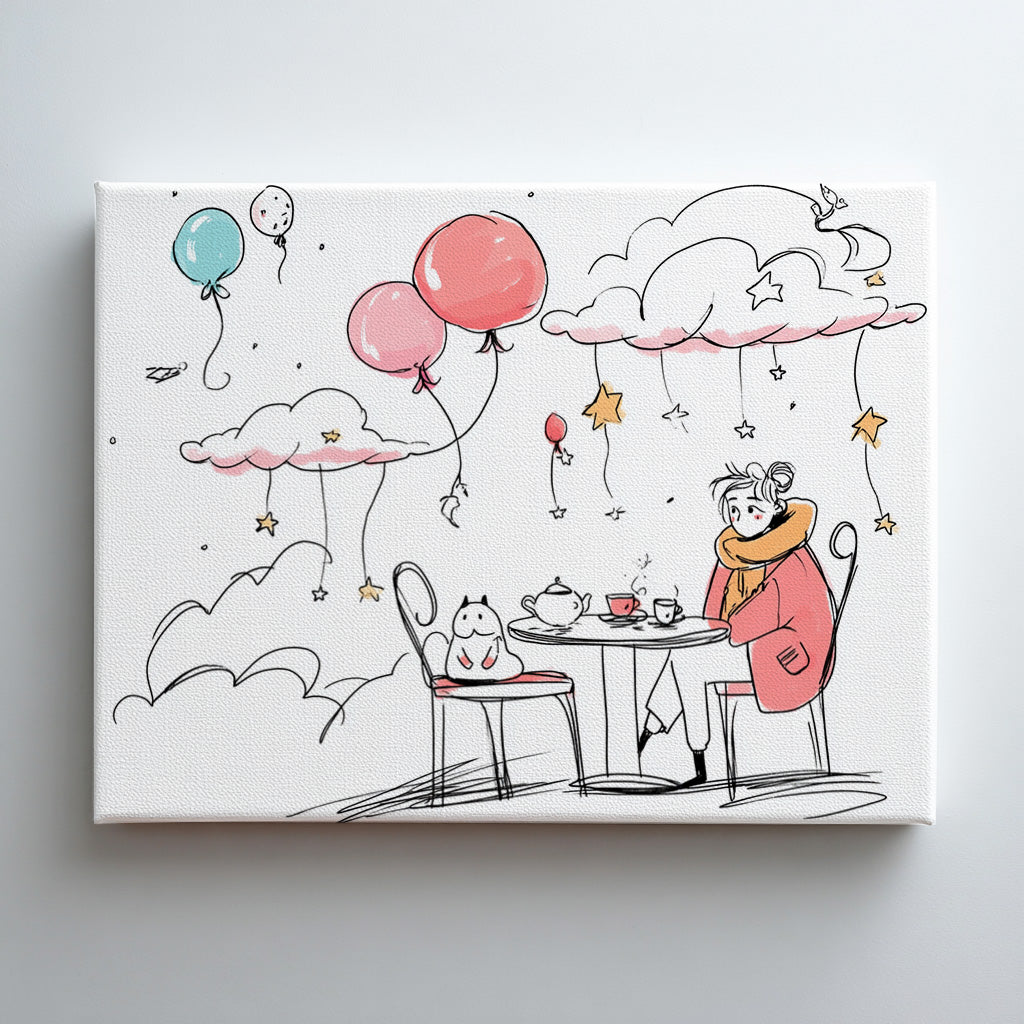 雲の上のティータイム Tea Time Above the Clouds