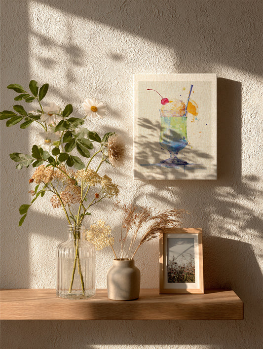 思い出のクリームソーダ