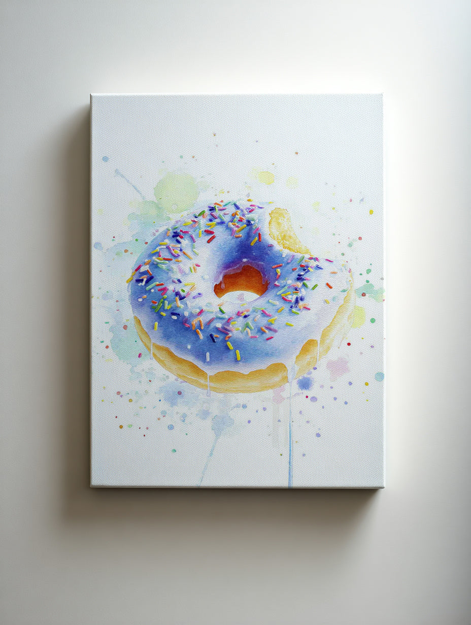 我慢できなかったドーナツ