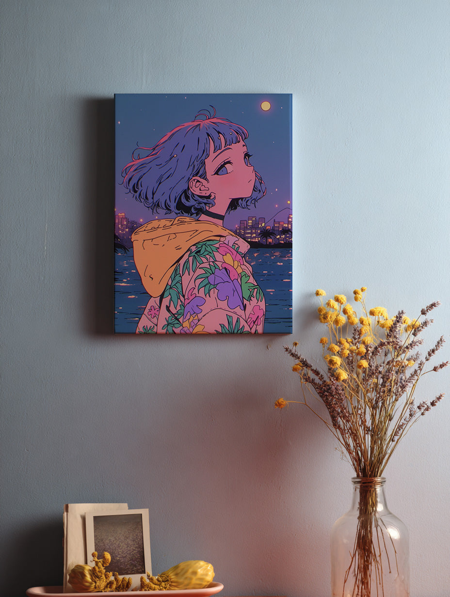 月の波間で Beneath the Lunar Tides