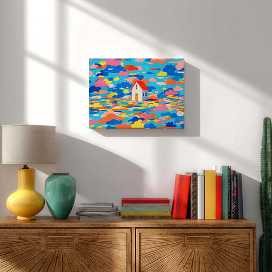 雲のうえの小屋 A Cottage Above the Clouds