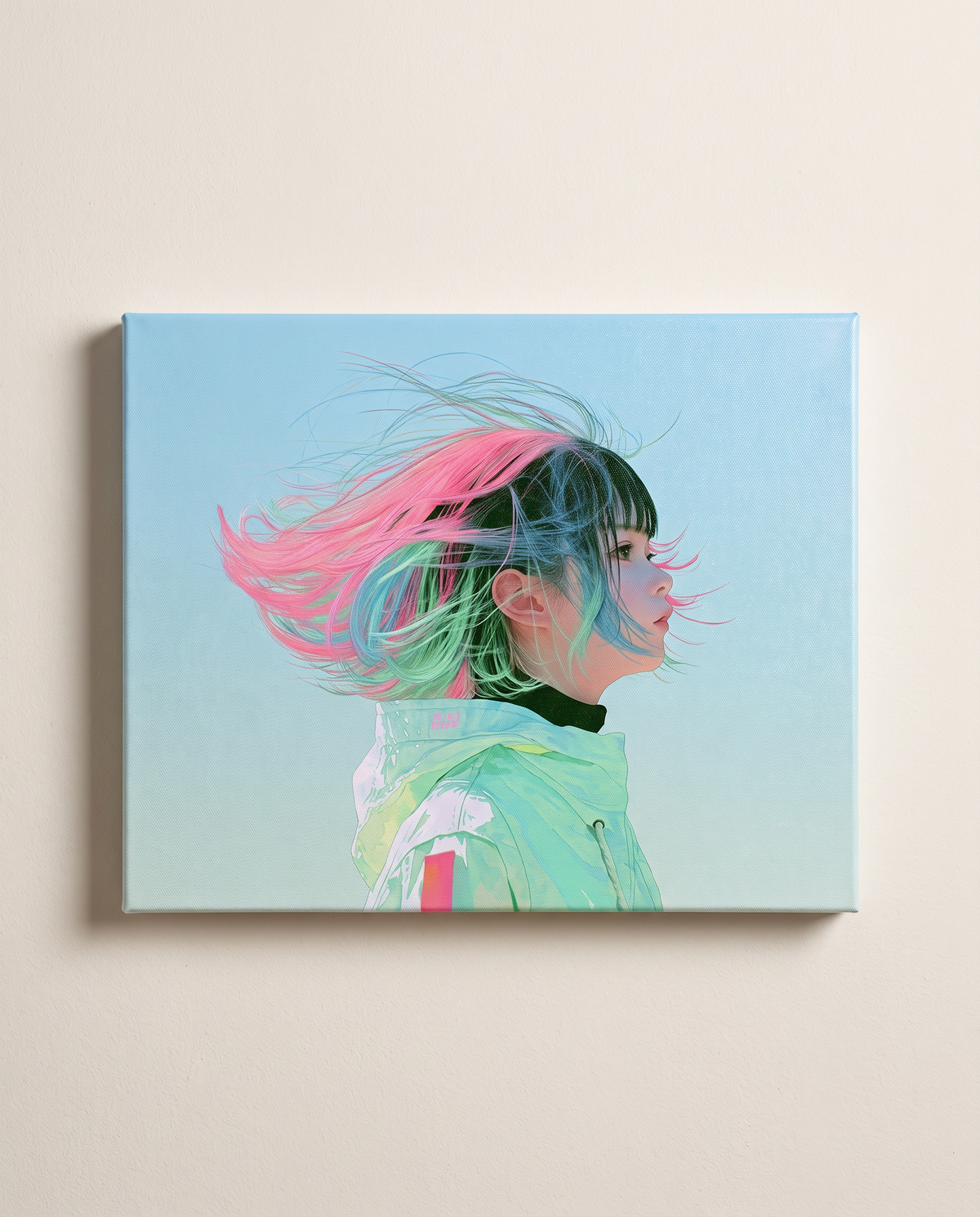 光の輪郭〈薄荷〉