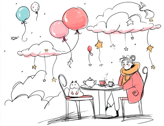 雲の上のティータイム Tea Time Above the Clouds