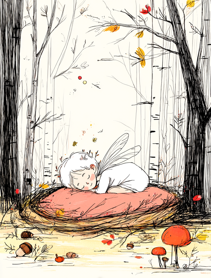 森のおひるね A Nap in the Forest
