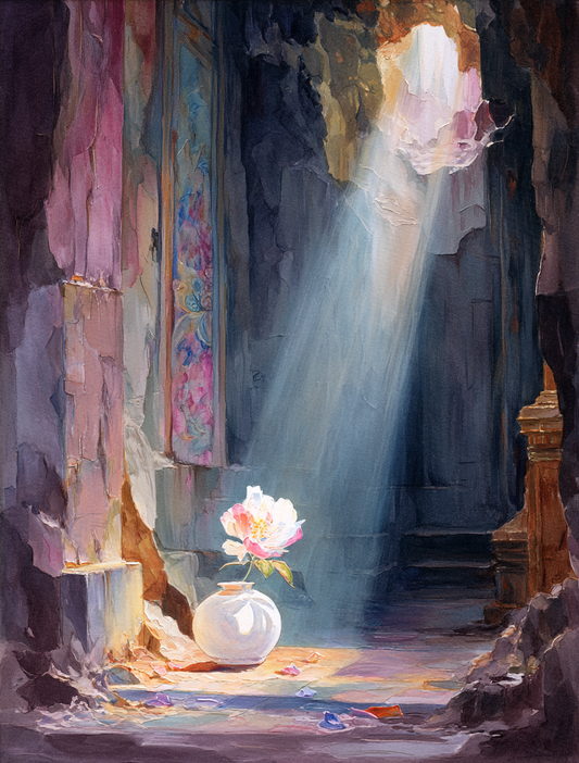 崩れた場所に咲く Bloom Amid Ruins