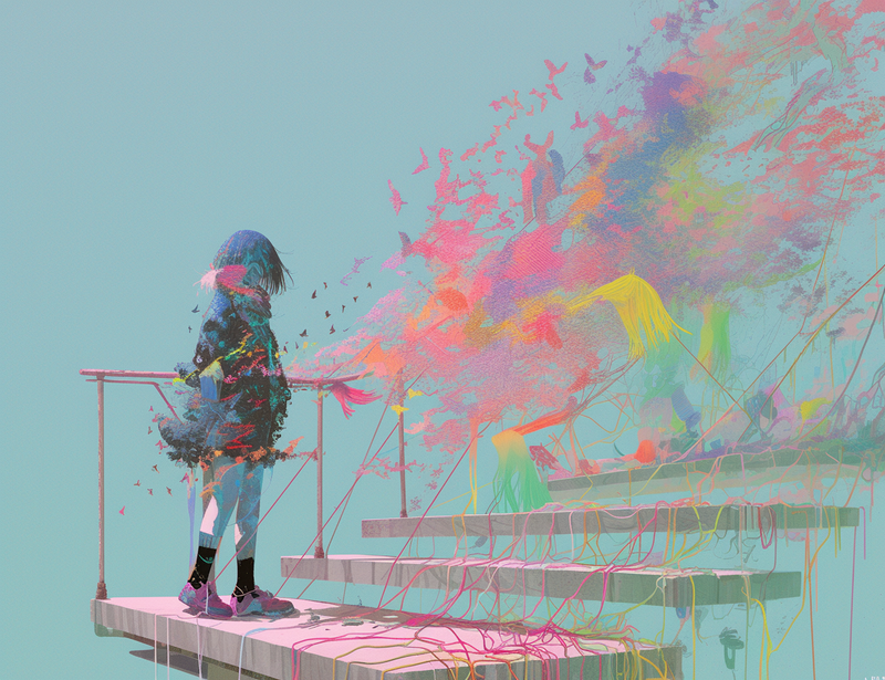 消えゆく足音 Fading Footsteps