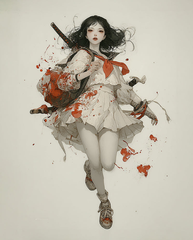 落日の少女The Girl of the Setting Sun