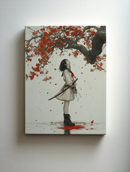 追悼の紅桜 Crimson Sakura of Remembrance