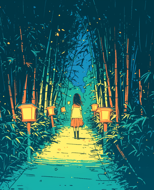 灯りの奥へ Toward the Lights Beyond