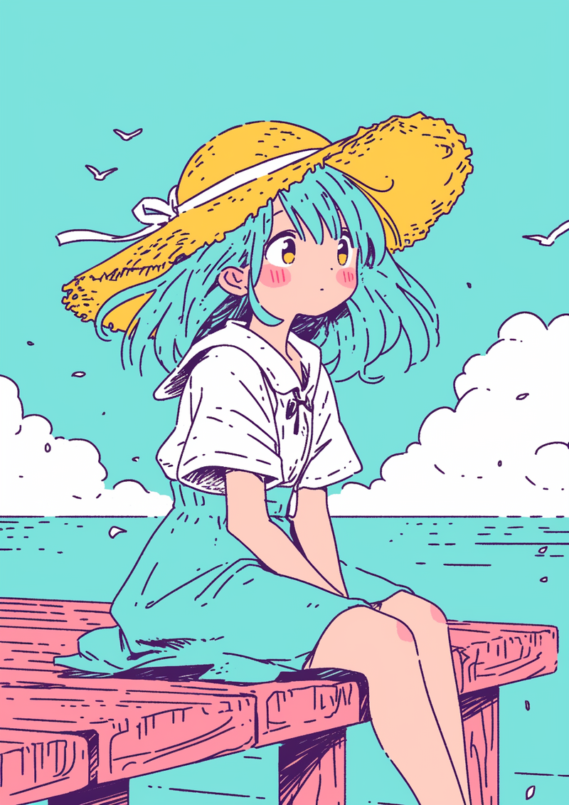 潮風の吹く桟橋 The Pier of Sea Breeze