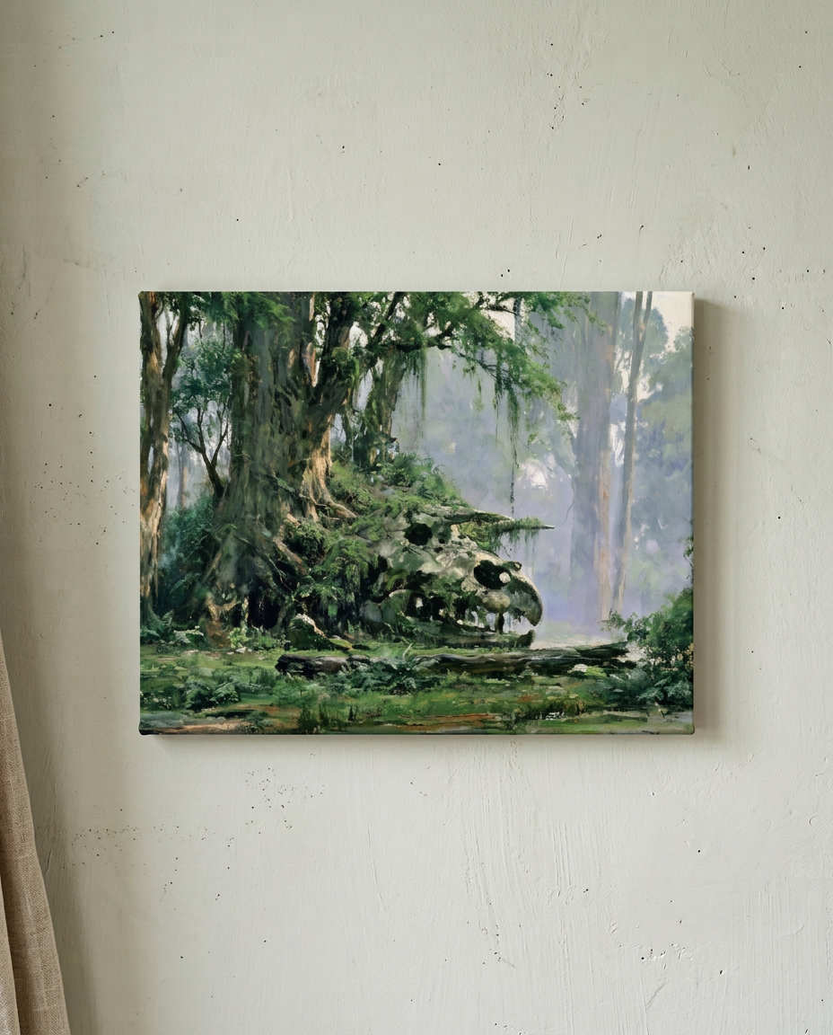 苔に眠る主