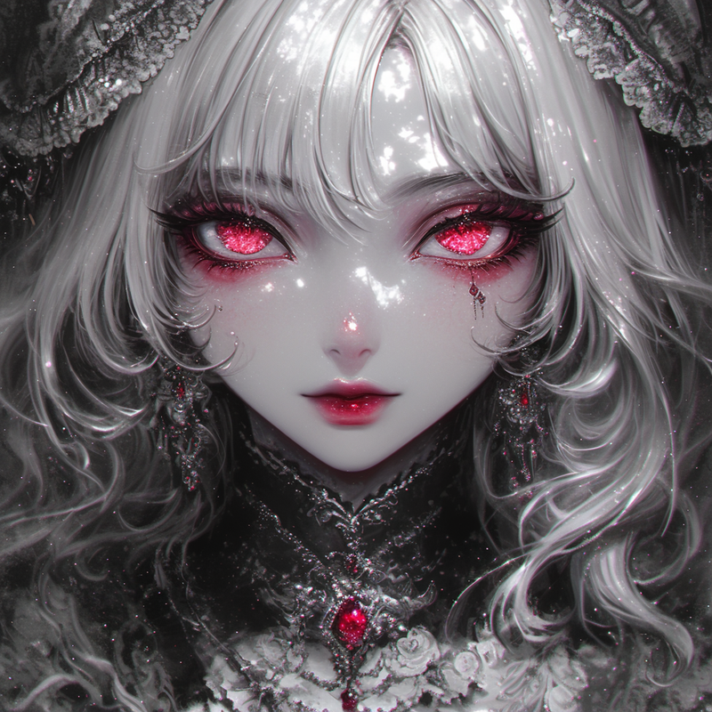 紅玉に宿るまなざし Gaze Within the Crimson Gem