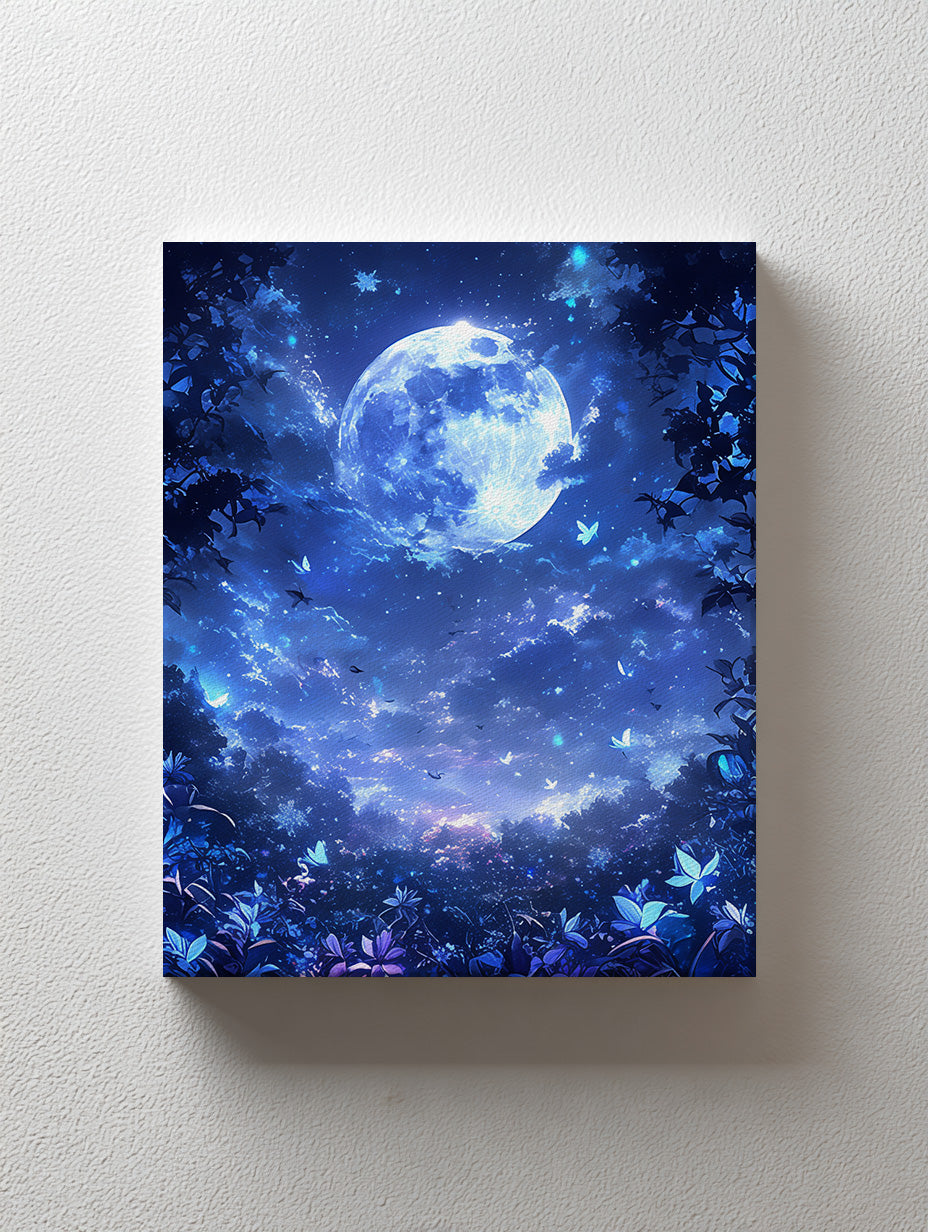 画伯ニッチェ・ルビン　絵画　「秋の恋空」 612bcde13bb66a6f289db11b0a5592