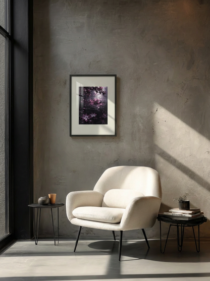 深淵に揺らぐ花影 – Blooming Shadows in the Abyss