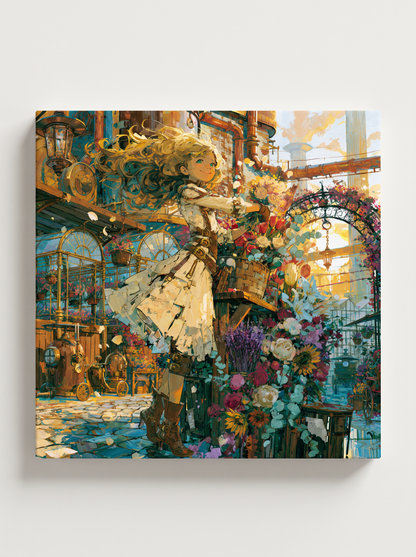 Where Flowers Bloom Among Steam 花咲く蒸気都市