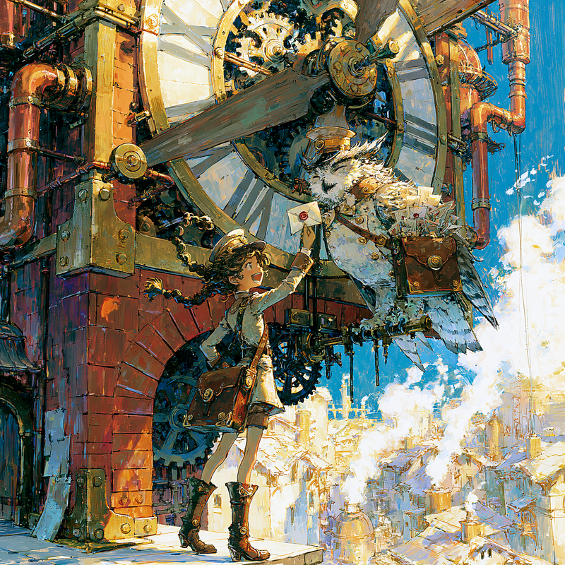 Postmen of Sky and Streets 空と街の郵便屋