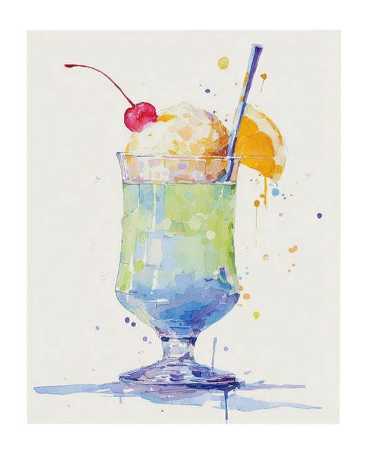 思い出のクリームソーダ