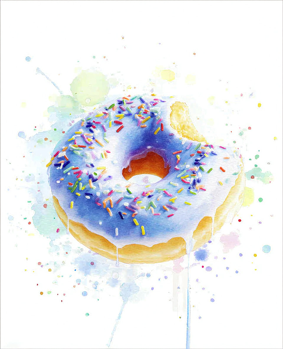 我慢できなかったドーナツ