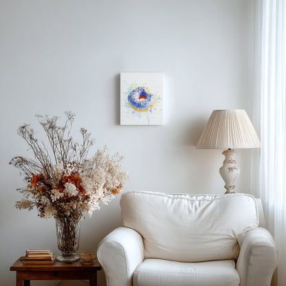 我慢できなかったドーナツ