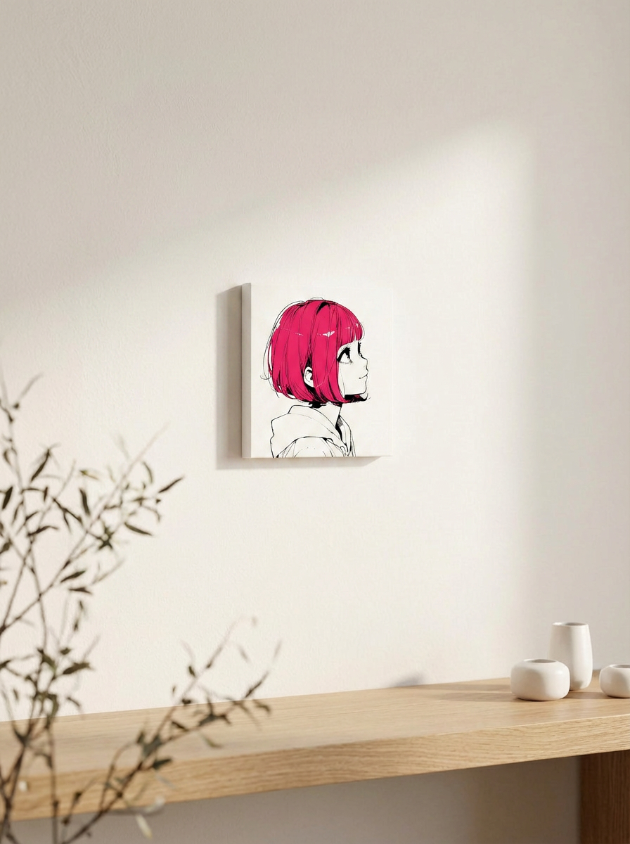 ピンクのけはい