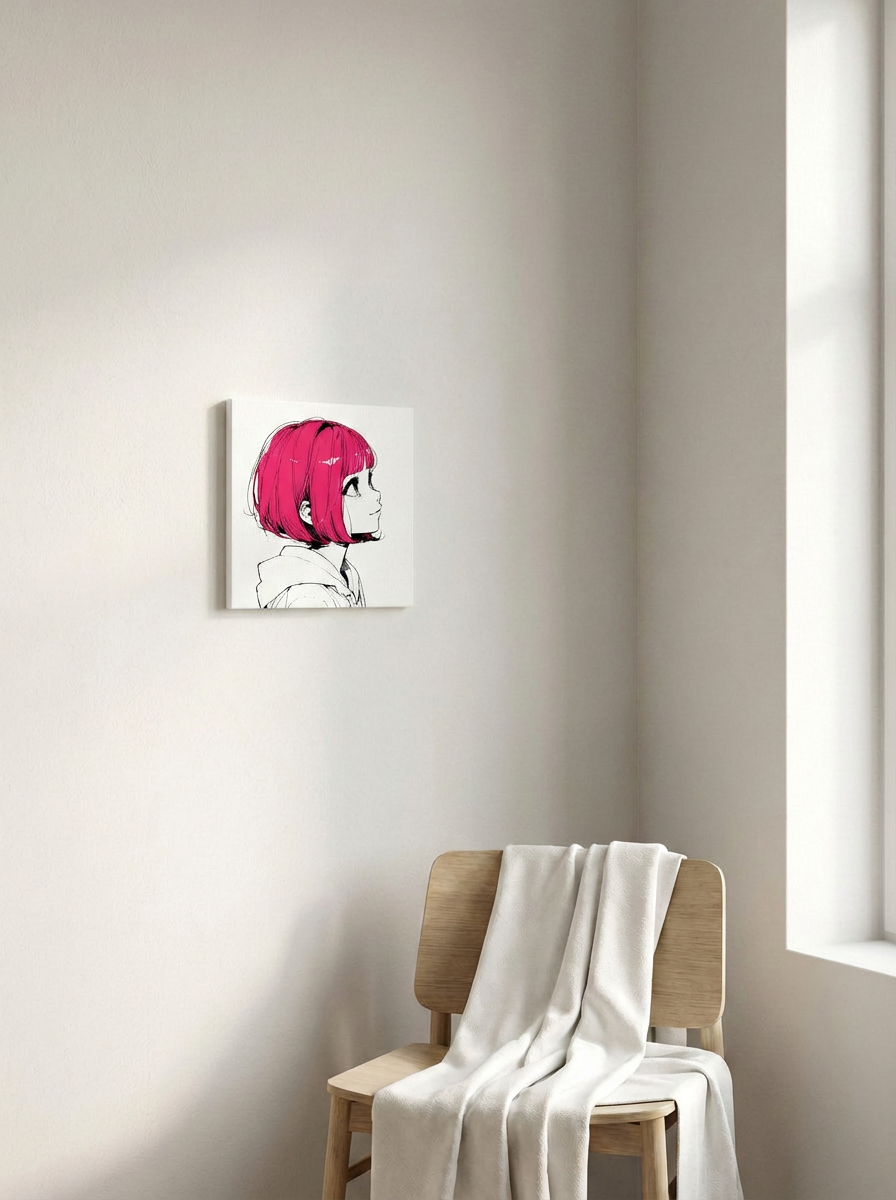 ピンクのけはい