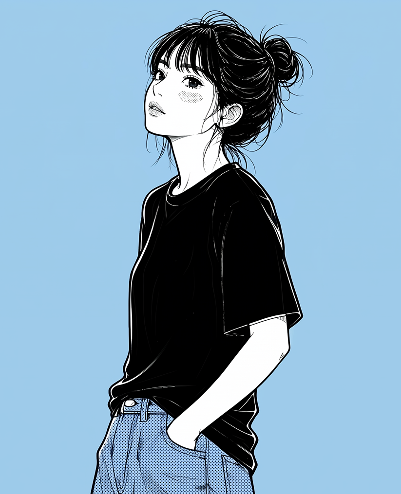 みあげるあお