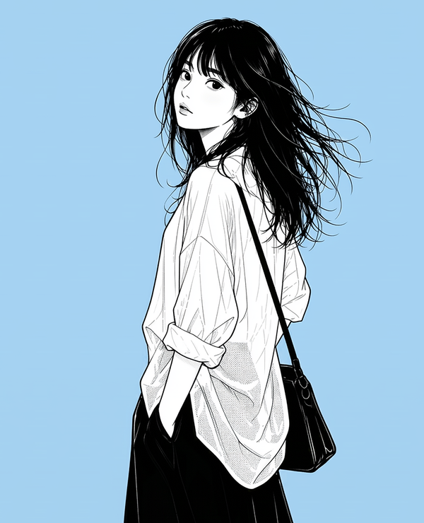 風にふりむく