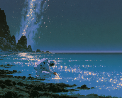 星にふれる渚