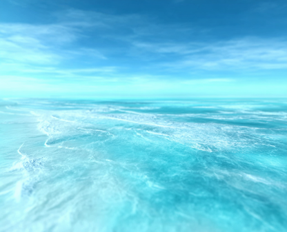 空と波のあわい