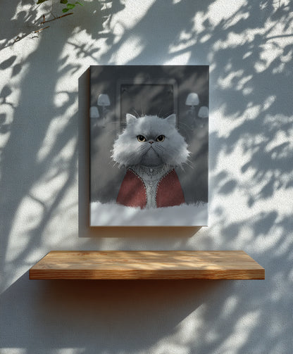 まじめ顔の女王さま The Queen with the Serious Face