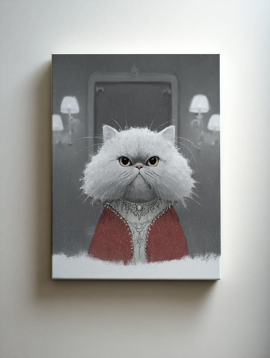 まじめ顔の女王さま The Queen with the Serious Face