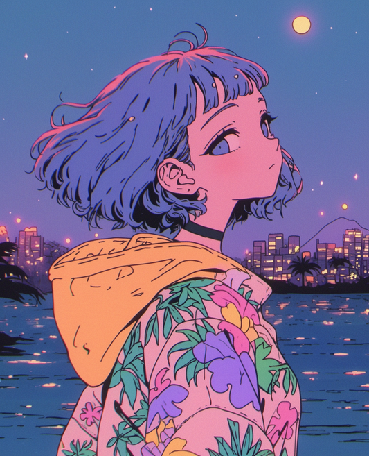 月の波間で Beneath the Lunar Tides