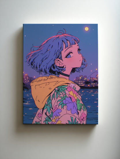 月の波間で Beneath the Lunar Tides