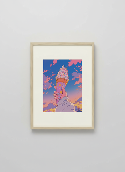 夕焼けに溶ける甘さ Sweetness Melting into the Sunset