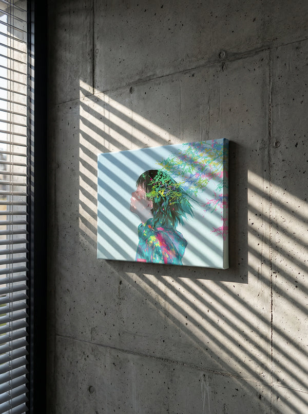 光の呼吸、緑の輪郭 Outline of Verdant Breath