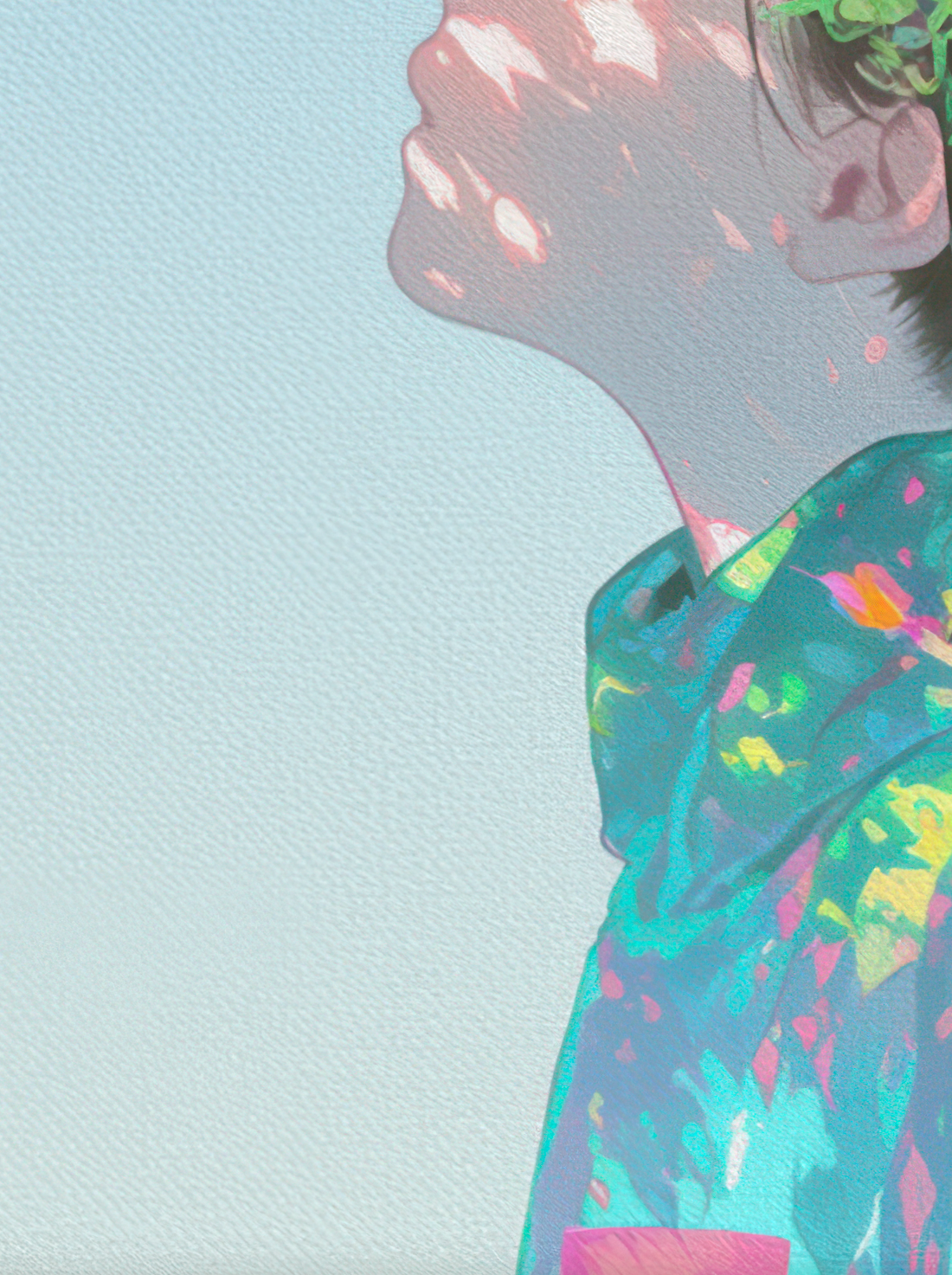 光の呼吸、緑の輪郭 Outline of Verdant Breath