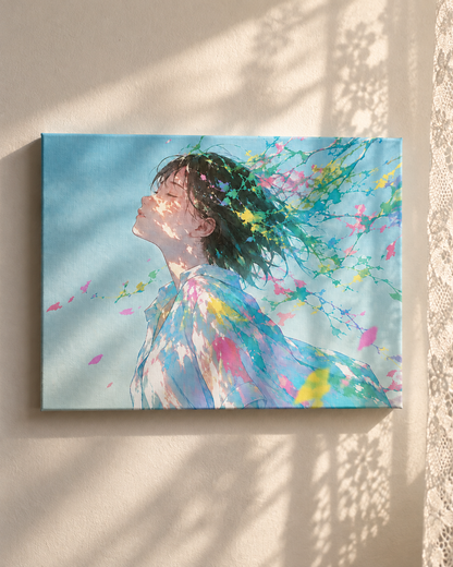 色彩の呼吸、空の輪郭