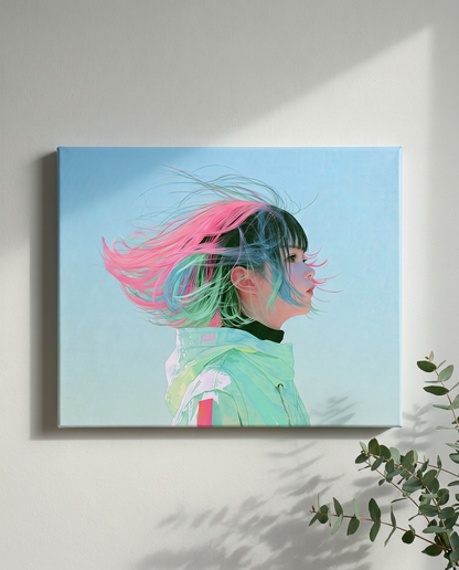 光の輪郭〈薄荷〉