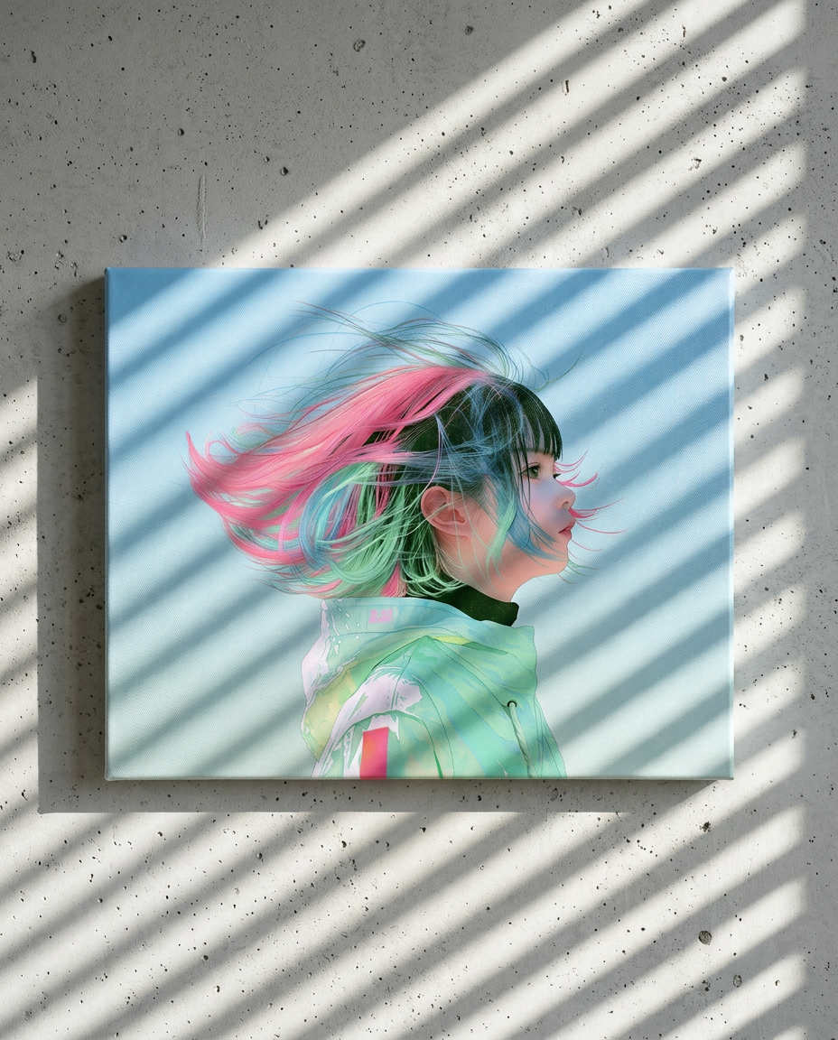 光の輪郭〈薄荷〉