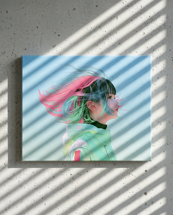 光の輪郭〈薄荷〉