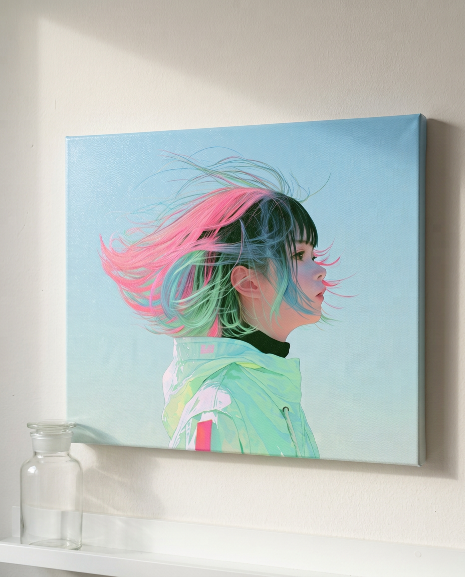 光の輪郭〈薄荷〉