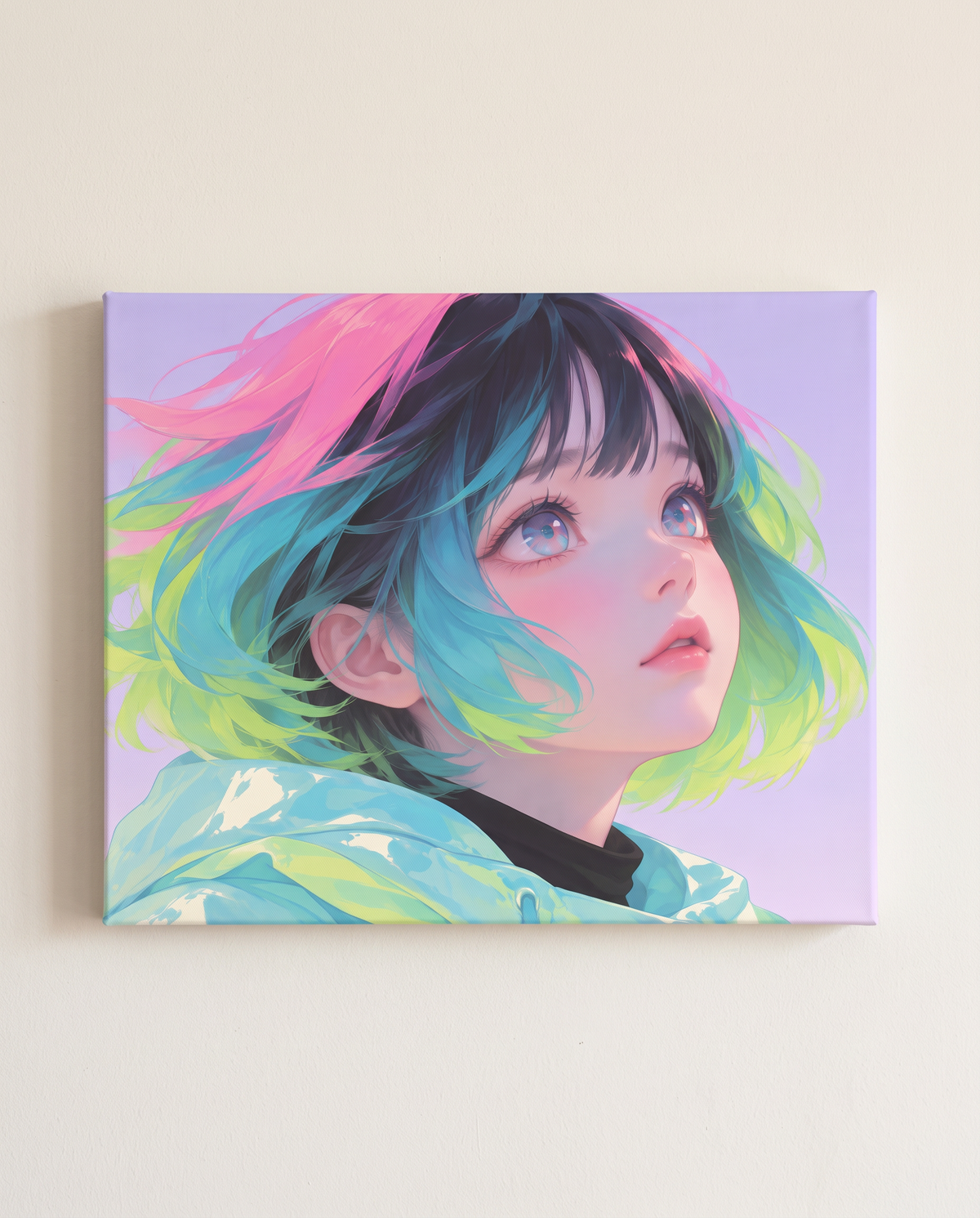 虹彩、空を仰ぐ
