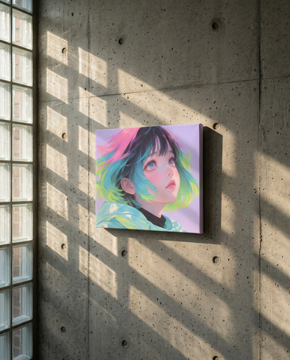 虹彩、空を仰ぐ