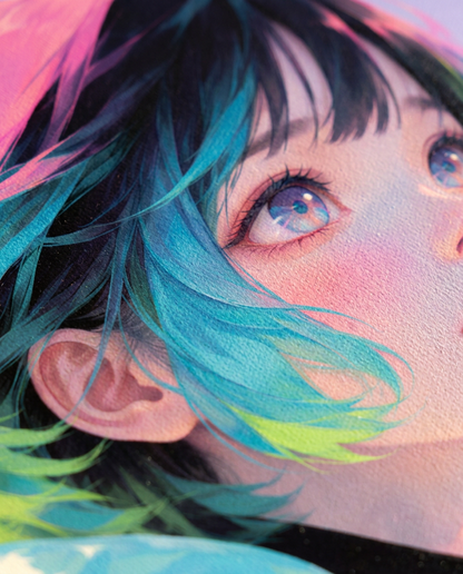 虹彩、空を仰ぐ